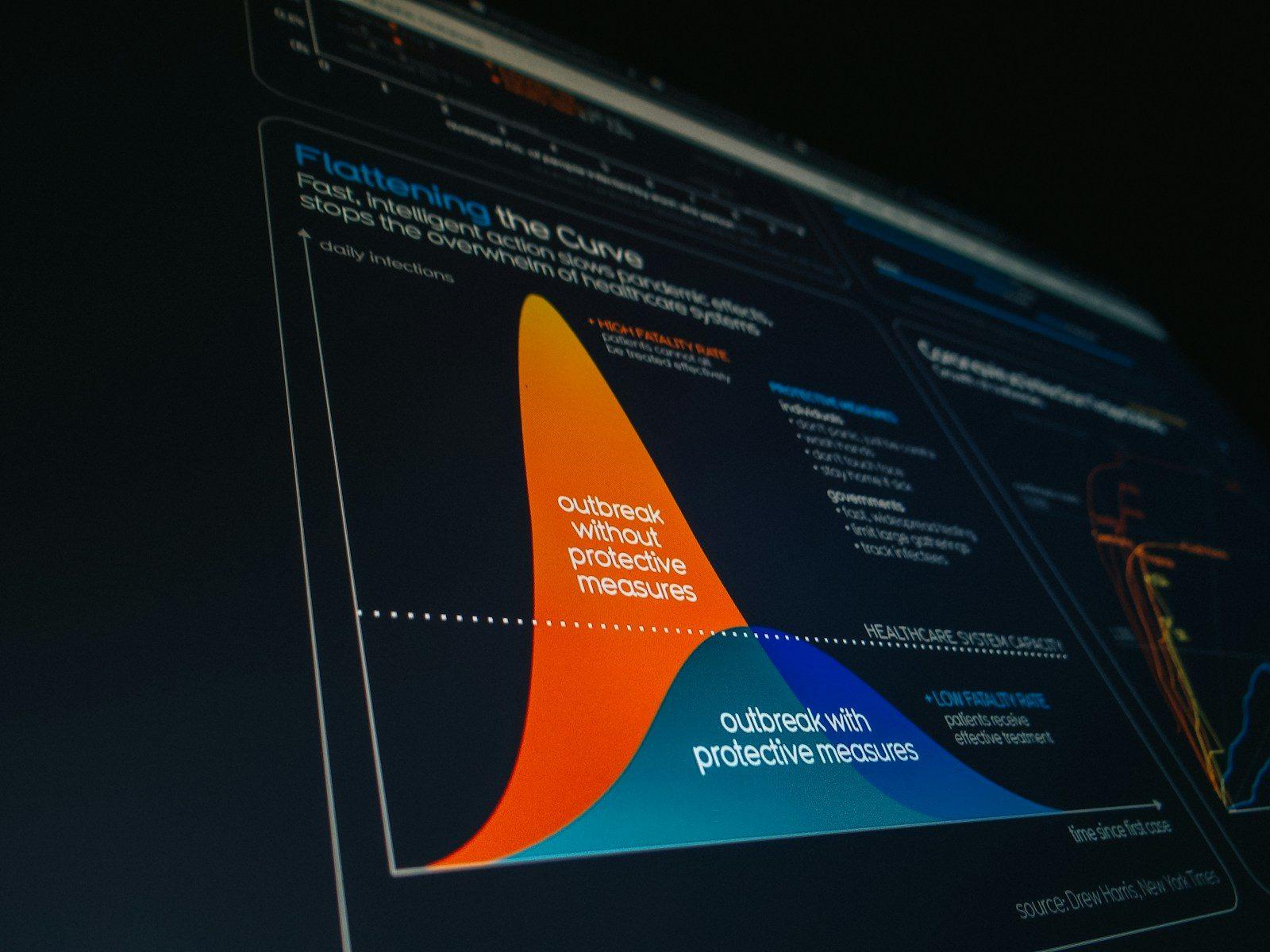 black flat screen computer monitor